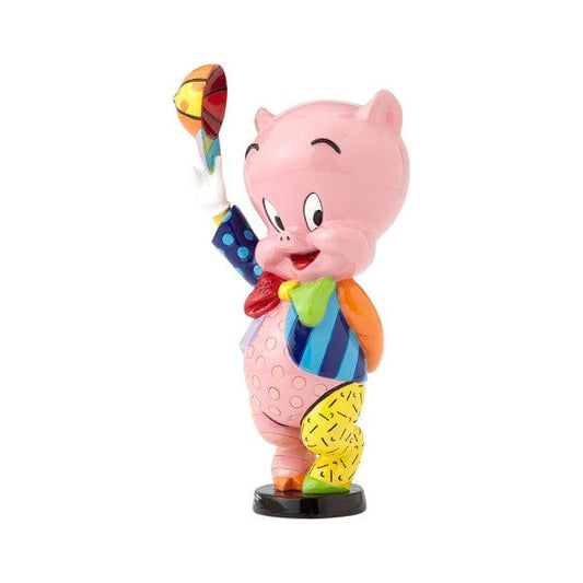 Looney Tunes Britto Porky Pig with Baseball Cap Figurine Looney Tunes Britto Porky Pig with Baseball Cap Figurine