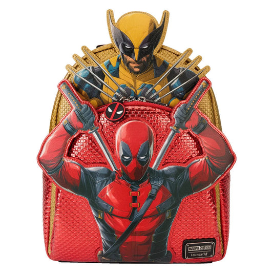 Loungefly Deadpool 3 Marvel Mini Backpack Loungefly Deadpool 3 Marvel Mini Backpack