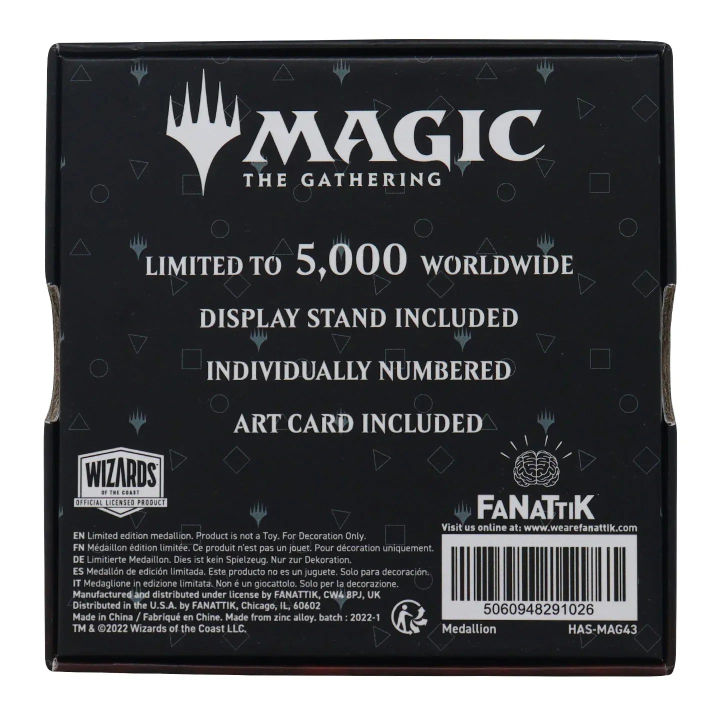 Magic The Gathering Pristine Talisman Metal Replica