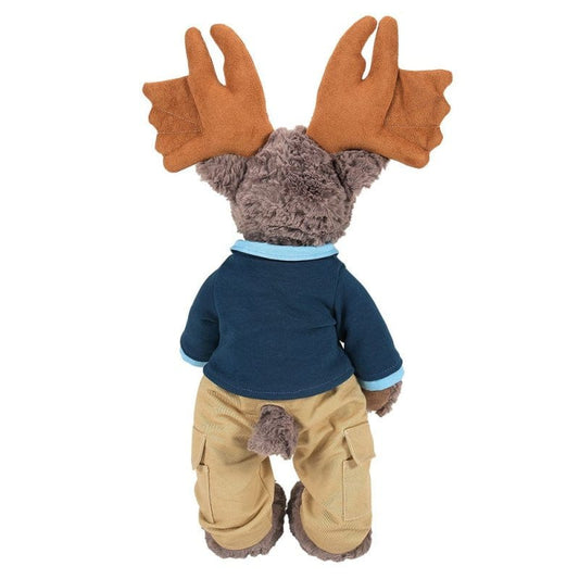 Marshall Morley Moose 12 Inch Plush Soft Toy By Boyds Bears 6017145 Marshall Morley Moose 12 Inch Plush Soft Toy By Boyds Bears 6017145