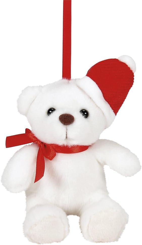 Marshmallow Holly Jolly Christmas Hanging Plush Soft Toy By Boyds Bears Marshmallow Holly Jolly Christmas Hanging Plush Soft Toy By Boyds Bears