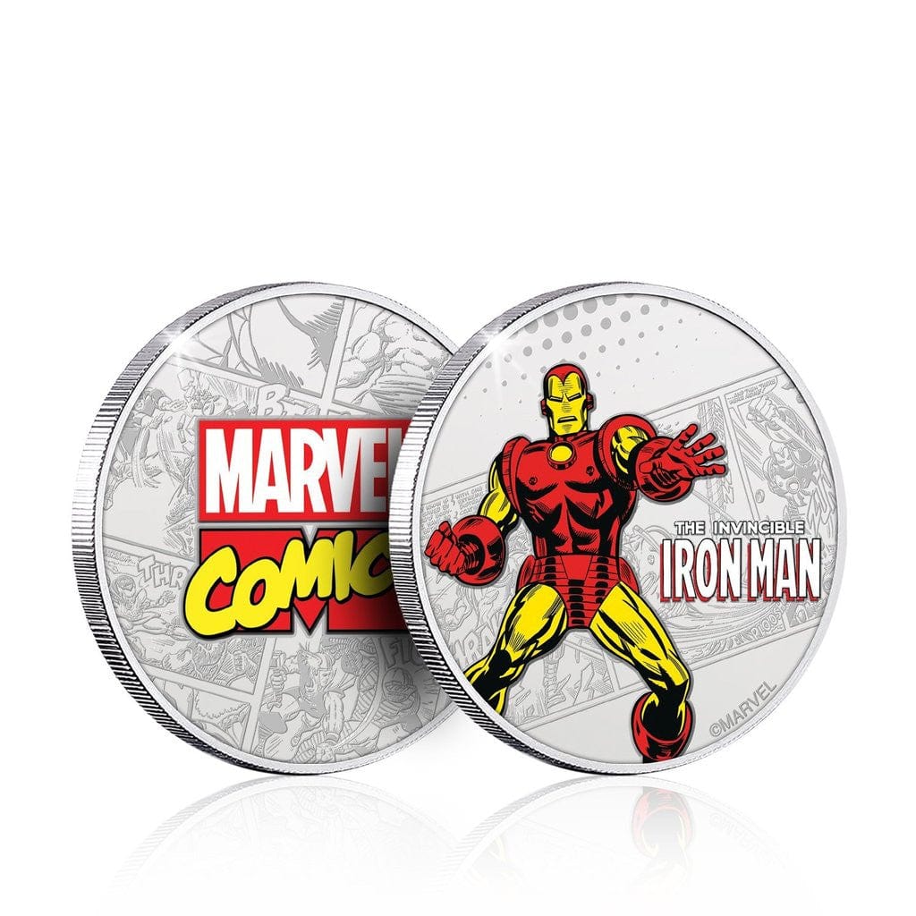 Marvel Comics invincible Iron man Coin