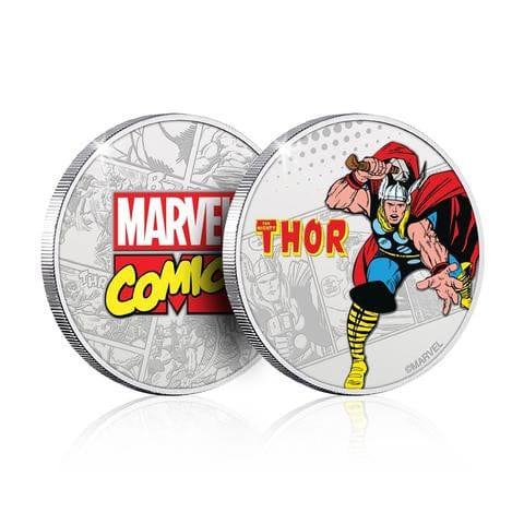 Marvel Comics Mighty Thor Coin Marvel Comics Mighty Thor Coin