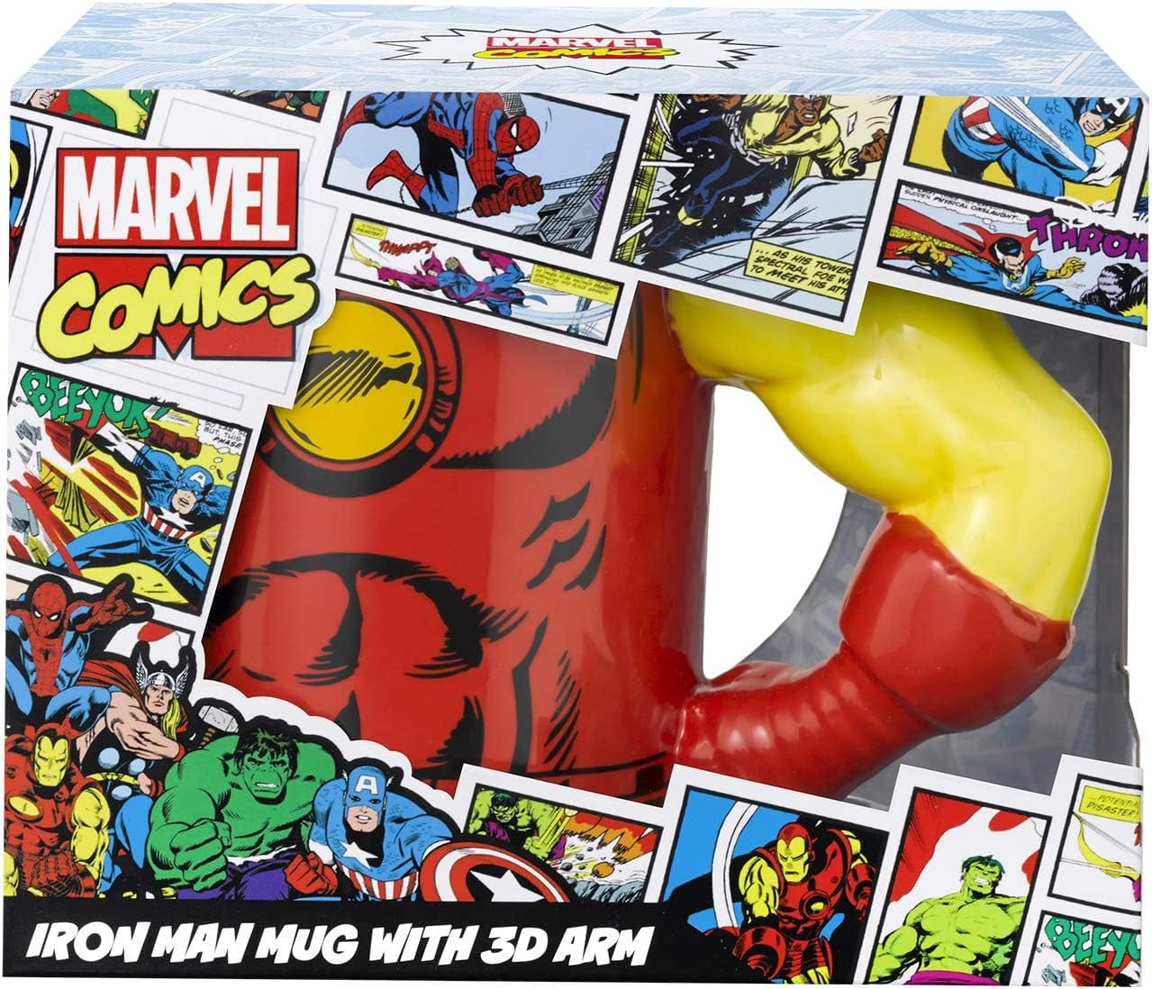 Marvel Iron Man Mug With 3D Arm