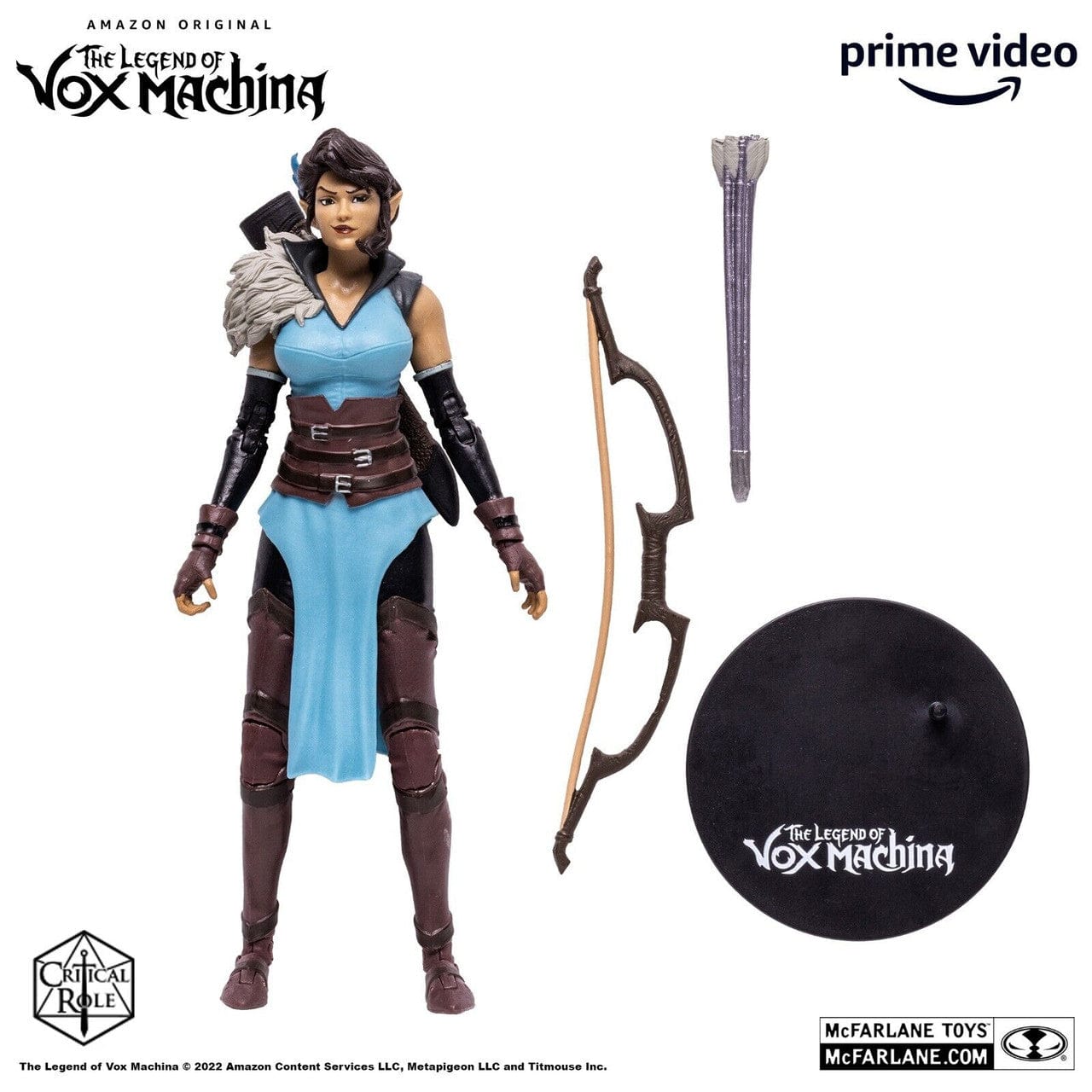 McFarlane Toys Critical Role Vex'ahlia The Legend of Vox Machina McFarlane Toys Critical Role Vex'ahlia The Legend of Vox Machina