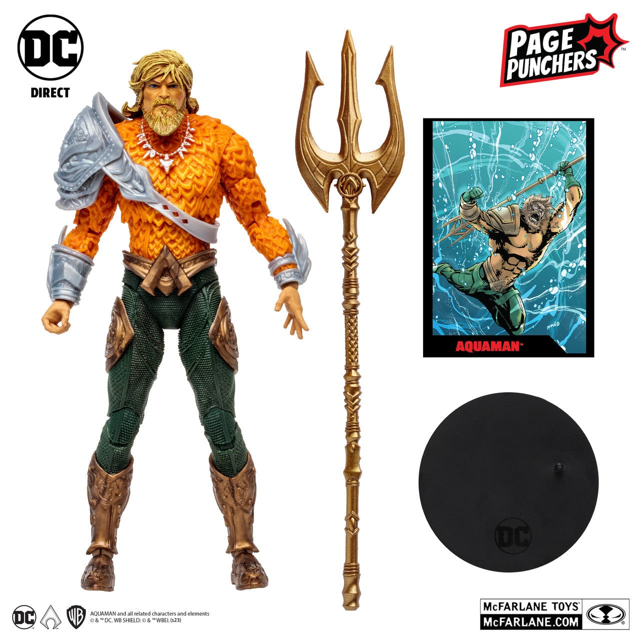 McFarlane Toys DC Direct Aquaman Page Punchers McFarlane Toys DC Direct Aquaman Page Punchers