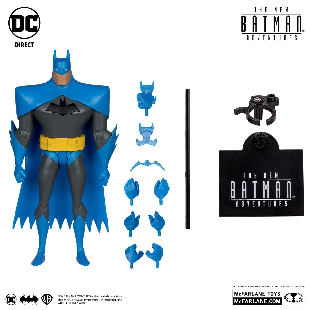 McFarlane Toys DC Direct Batman Blue/Grey New Batman Adventures McFarlane Toys DC Direct Batman Blue/Grey New Batman Adventures