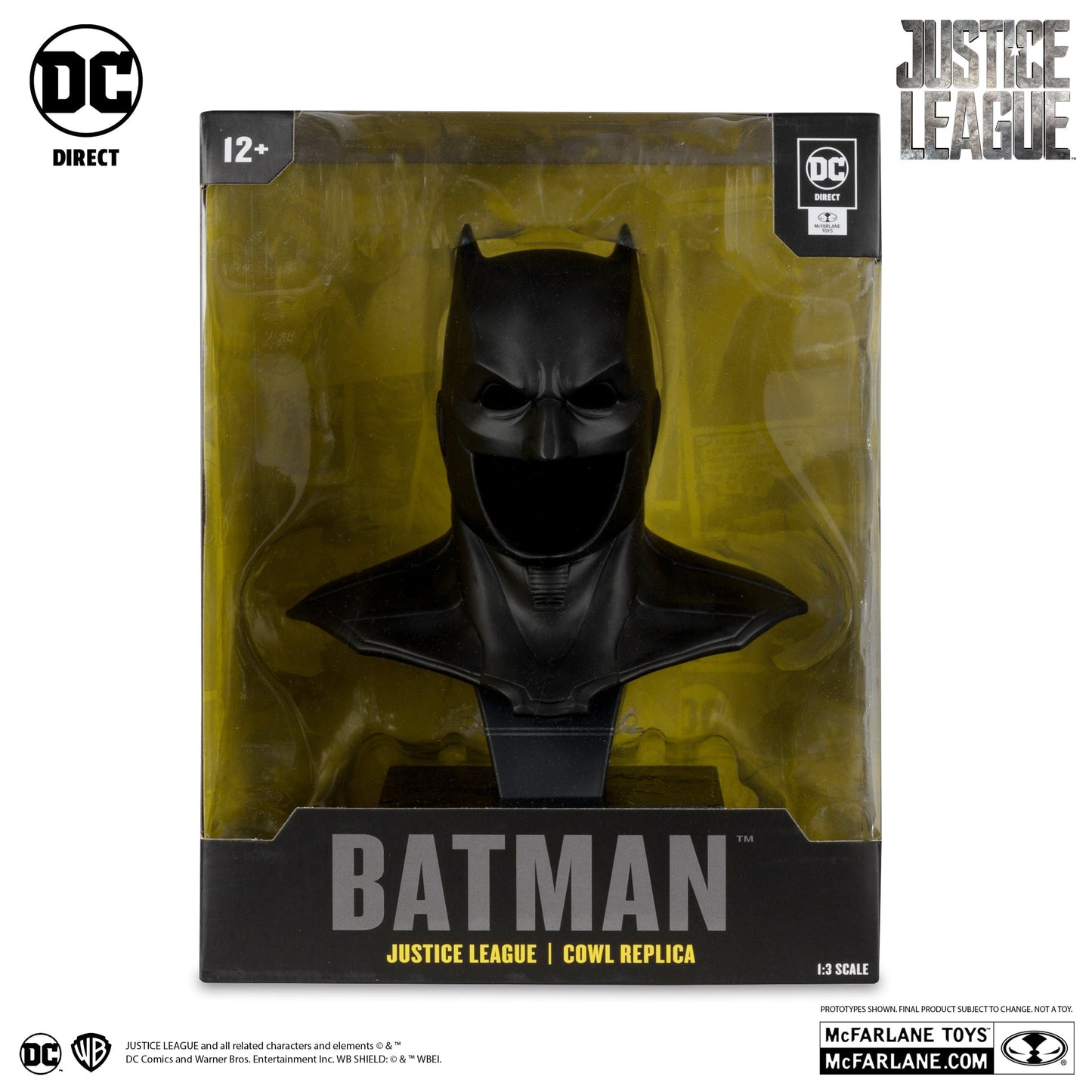 McFarlane Toys DC Direct Batman Justice League 1:3 Replica Cowl McFarlane Toys DC Direct Batman Justice League 1:3 Replica Cowl