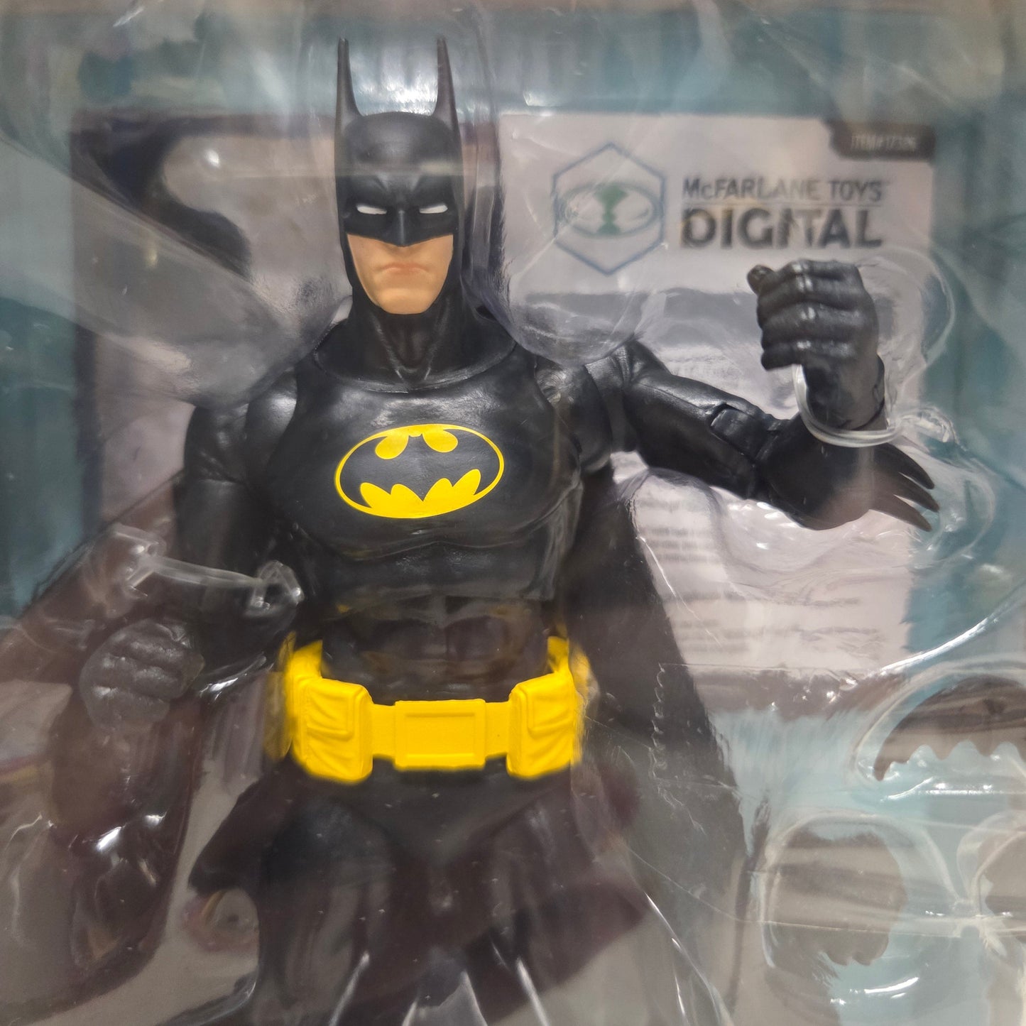 McFarlane Toys DC Direct Batman No Man's Land Digital Platinum Version