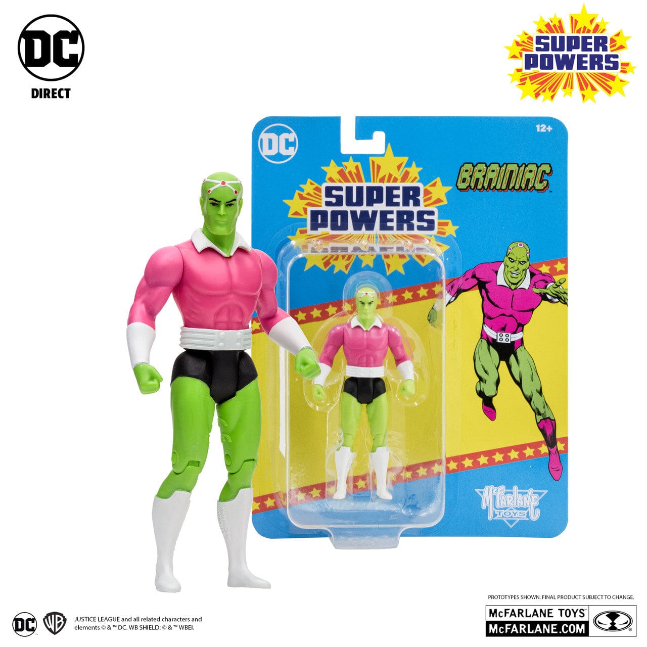 McFarlane Toys DC Direct Brainiac Super Powers McFarlane Toys DC Direct Brainiac Super Powers