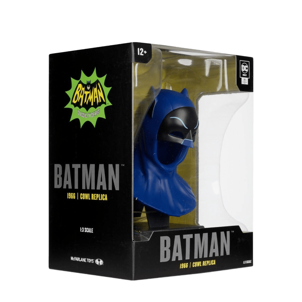 McFarlane Toys DC Direct Cowl Replica Batman 1966 Classic TV Series 1:3 Scale McFarlane Toys DC Direct Cowl Replica Batman 1966 Classic TV Series 1:3 Scale