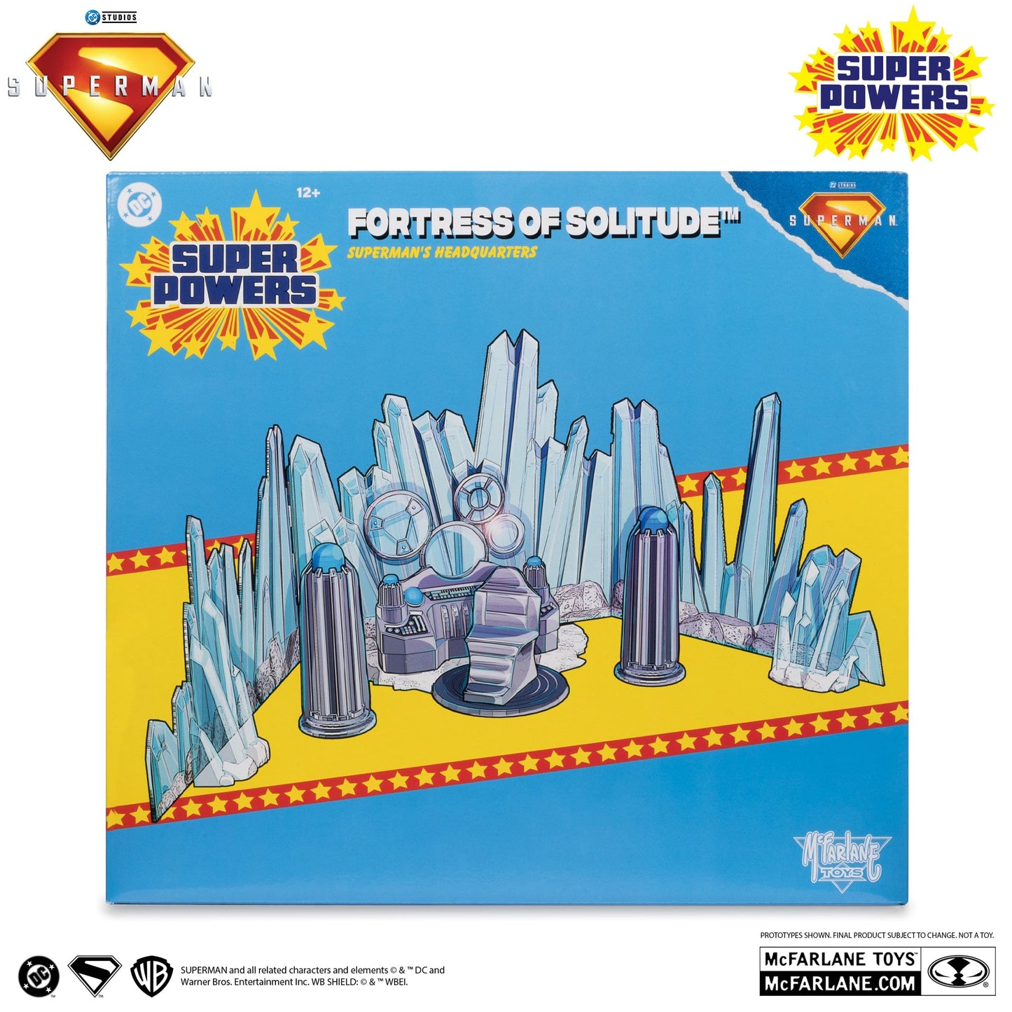 McFarlane Toys DC Direct Fortress Of solitude Superman Movie Super Powers McFarlane Toys DC Direct Fortress Of solitude Superman Movie Super Powers