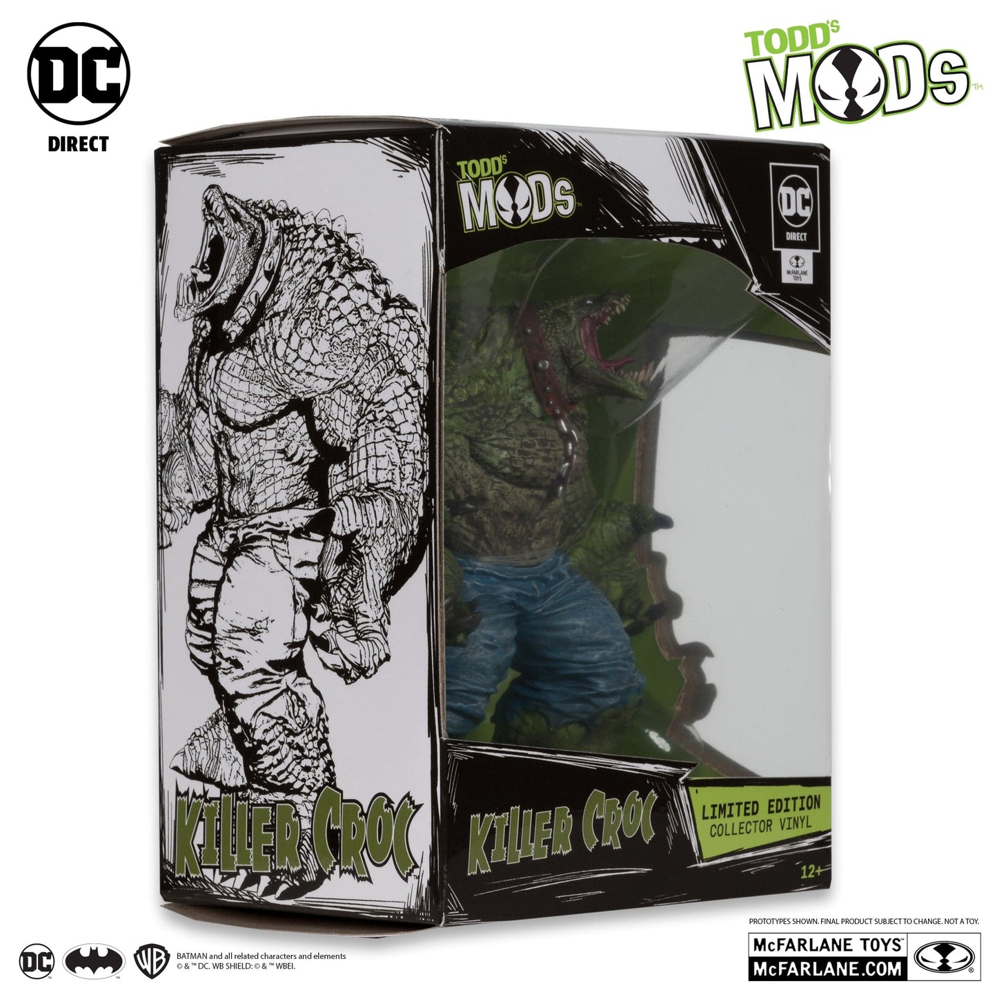 McFarlane Toys DC Direct Killer Croc Todd's Mods McFarlane Toys DC Direct Killer Croc Todd's Mods