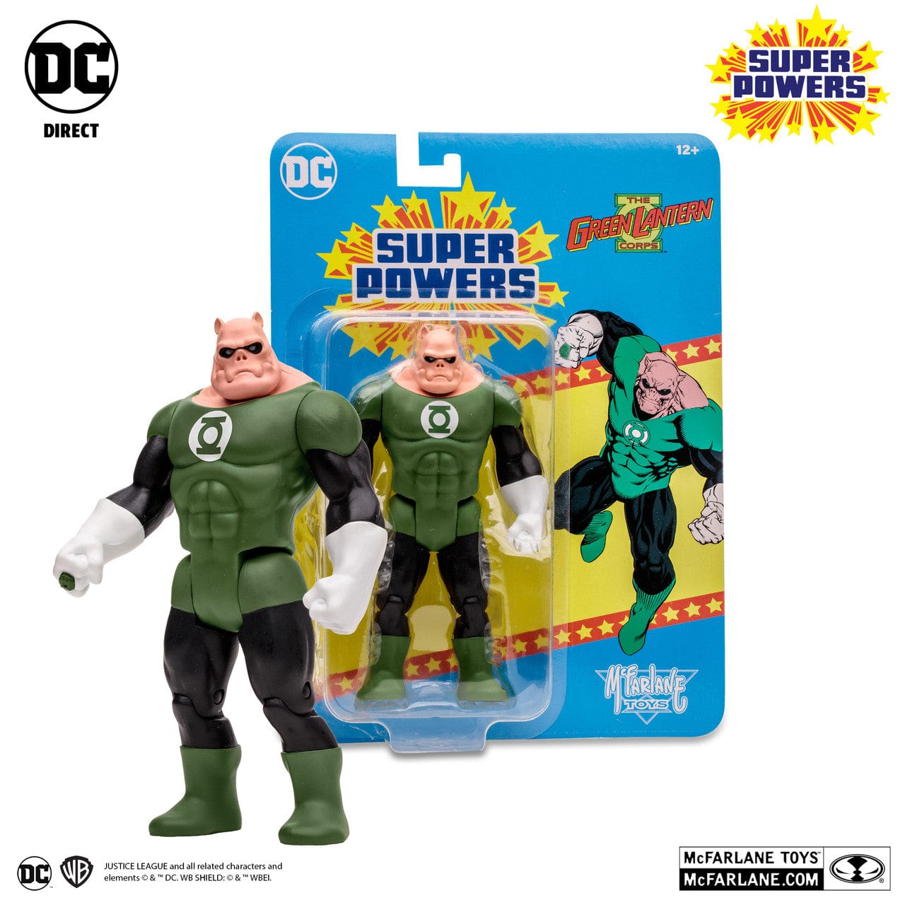 McFarlane Toys DC Direct Kilowog Super Powers McFarlane Toys DC Direct Kilowog Super Powers