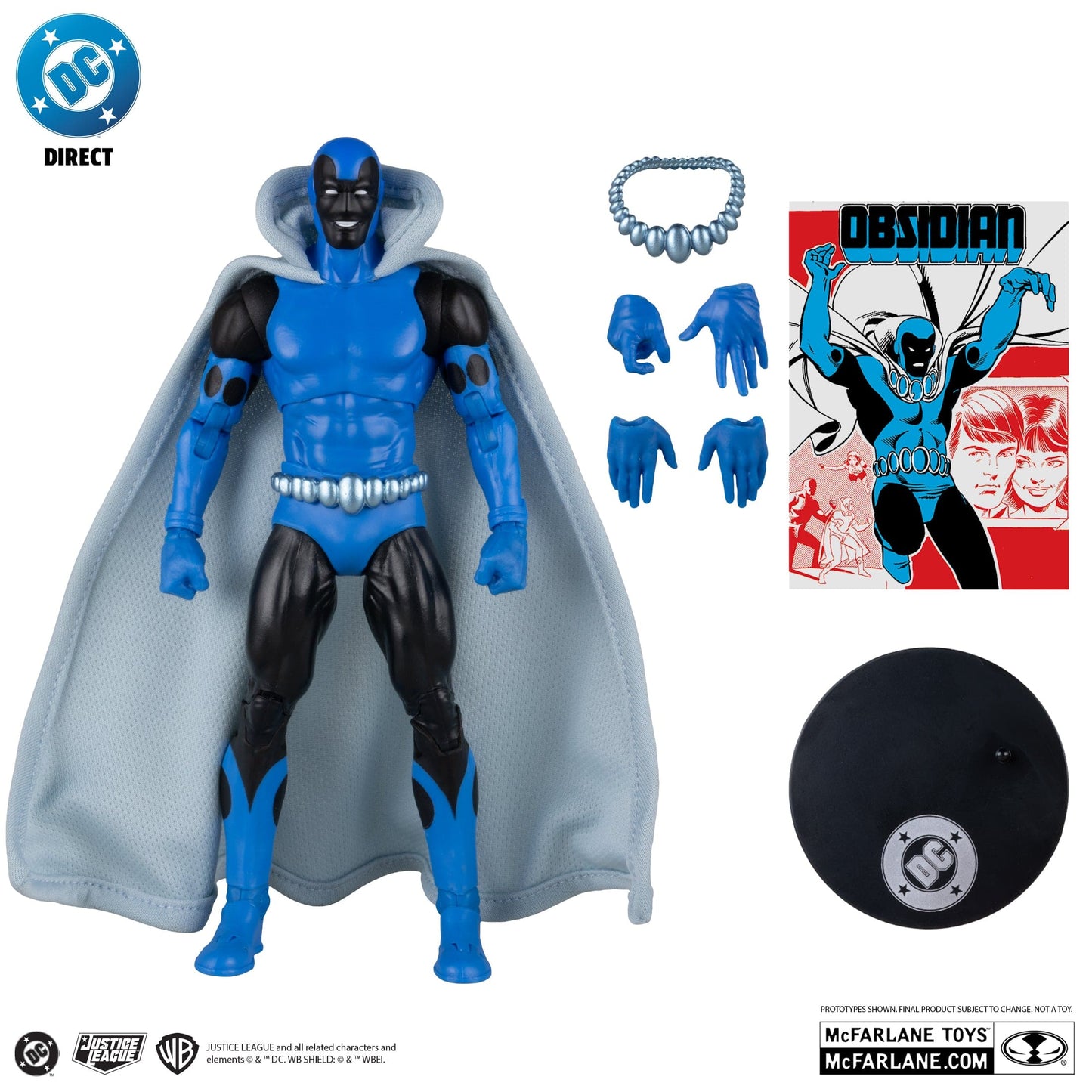 McFarlane Toys DC Direct Obsidian Infinity Inc #16 with Lithograph