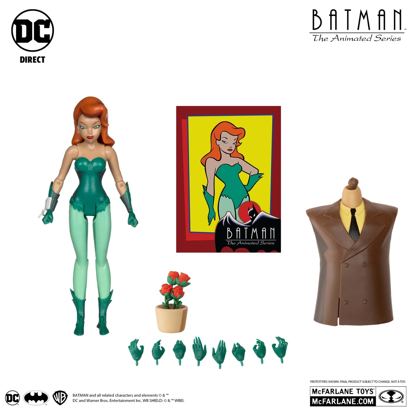 McFarlane Toys DC Direct Poison Ivy The Batman Animated Series McFarlane Toys DC Direct Poison Ivy The Batman Animated Series