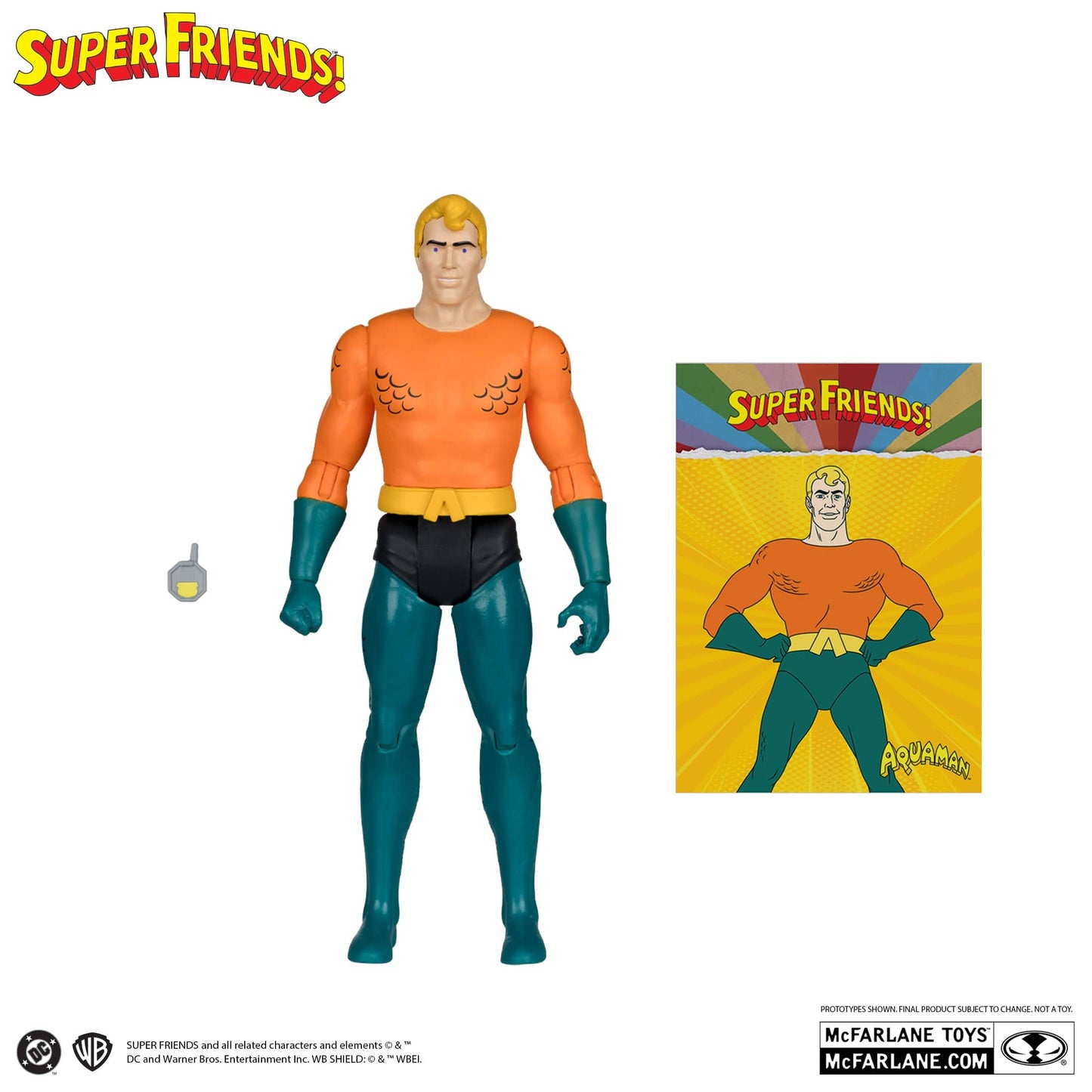 McFarlane Toys DC Direct Retro Aquaman Super Friends Action Figure