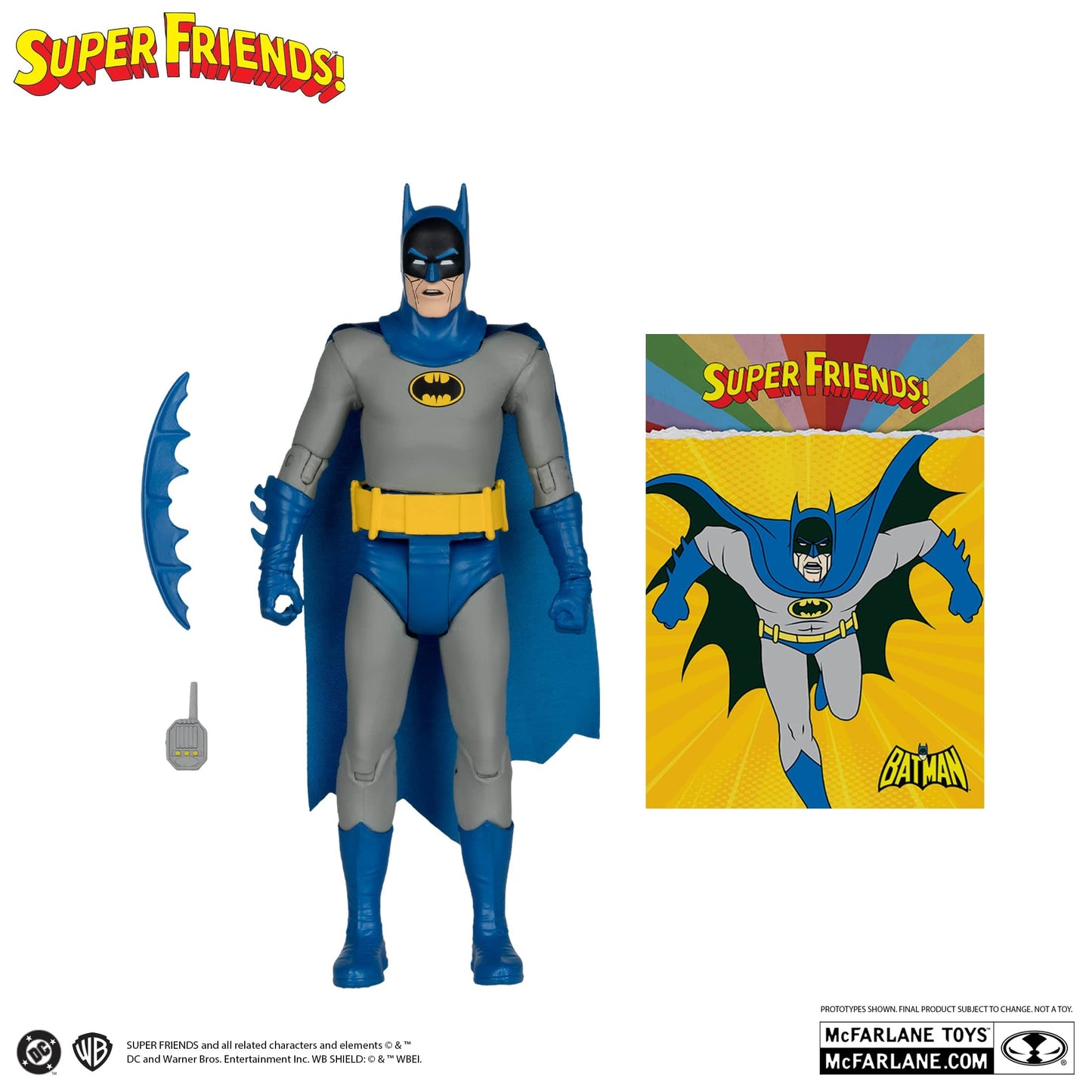 Mcfarlane Toys DC Direct Retro Bizzaro Batman Super Friends Action Figure