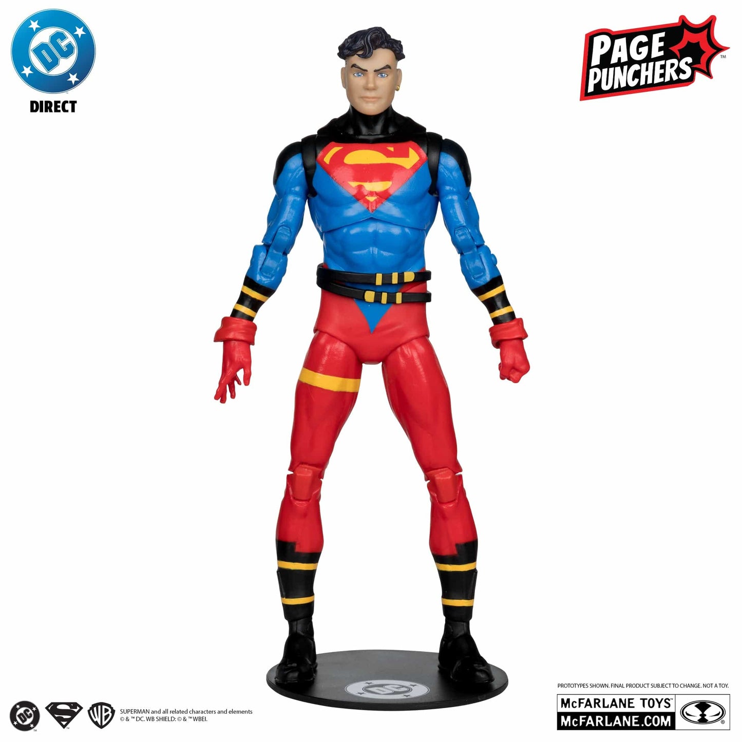 McFarlane Toys DC Direct Superboy Return Of Superman Page Punchers