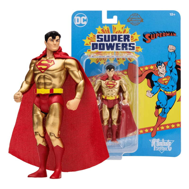 McFarlane Toys DC Direct Superman 40TH Anniversary Super Powers McFarlane Toys DC Direct Superman 40TH Anniversary Super Powers