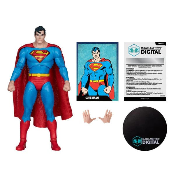 McFarlane Toys DC Direct Superman Silver Age DC Digital McFarlane Toys DC Direct Superman Silver Age DC Digital