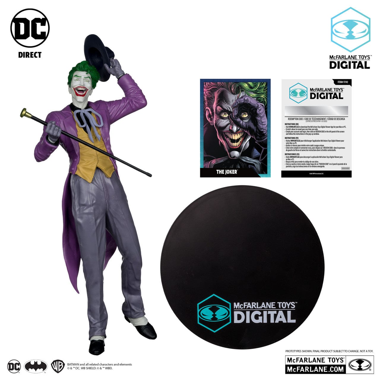 McFarlane Toys DC Direct The Joker By Jason Fabok McFarlane Digital