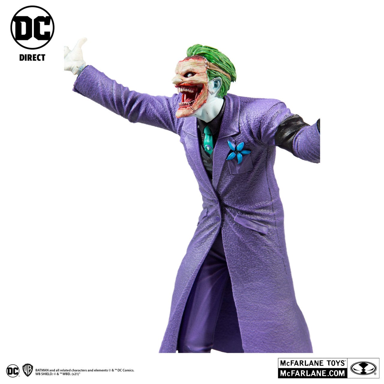 McFarlane Toys DC Direct The Joker Purple Craze Statue