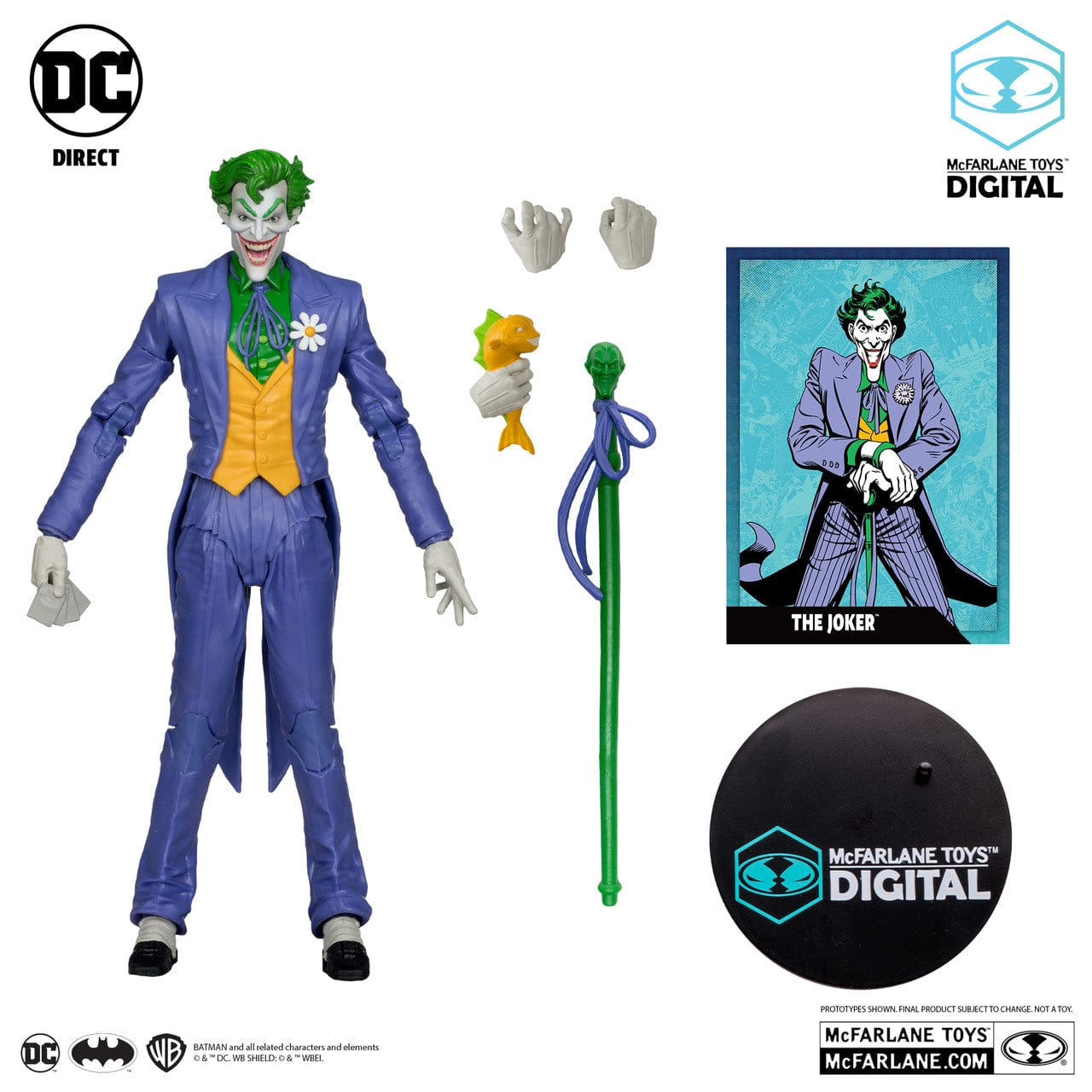 McFarlane Toys DC Direct The Joker The Silver Age DC Digital McFarlane Toys DC Direct The Joker The Silver Age DC Digital