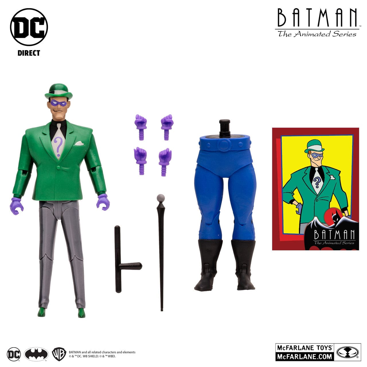 McFarlane Toys DC Direct The Riddler Animated Series McFarlane Toys DC Direct The Riddler Animated Series