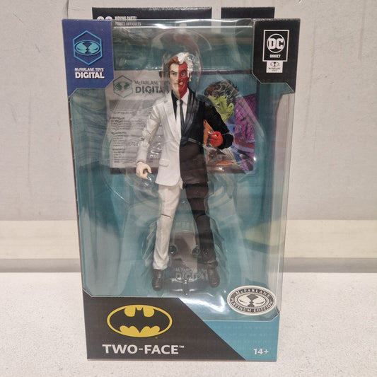 McFarlane Toys DC Direct Two Face Silver Age Platinum DC Digital McFarlane Toys DC Direct Two Face Silver Age Platinum DC Digital