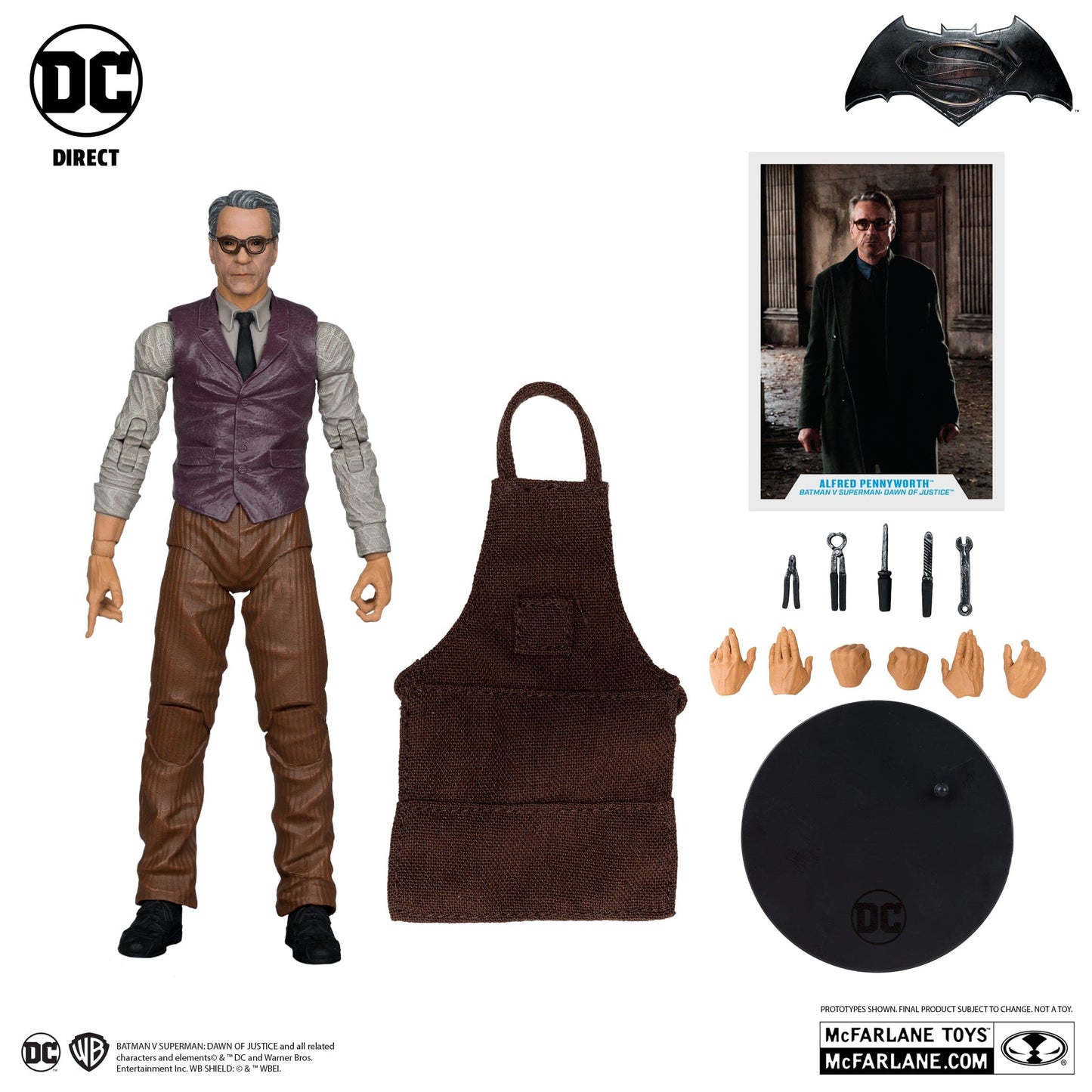McFarlane Toys DC Multiverse Alfred Pennyworth Batman VS Superman Dawn Of Justice McFarlane Toys DC Multiverse Alfred Pennyworth Batman VS Superman Dawn Of Justice