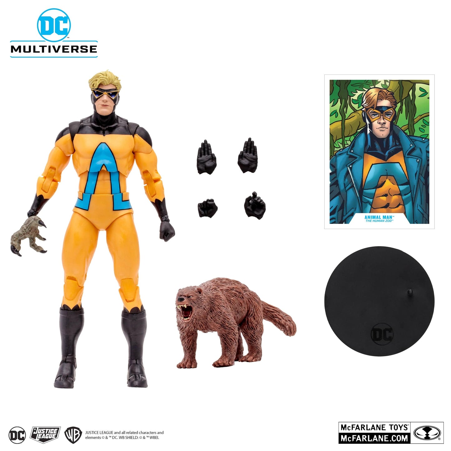 McFarlane Toys DC Multiverse Animal Man The Human Zoo McFarlane Toys DC Multiverse Animal Man The Human Zoo