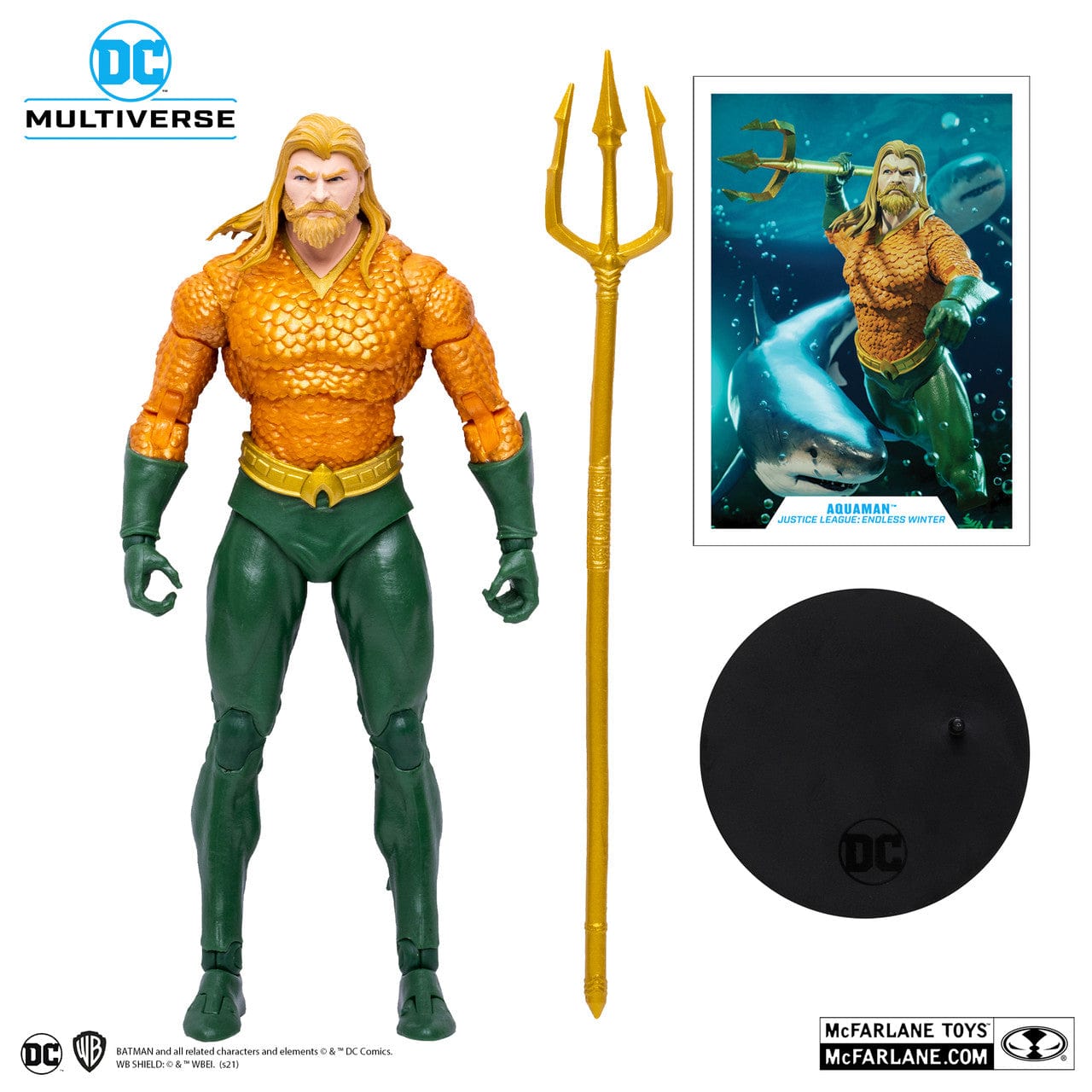 McFarlane Toys DC Multiverse Aquaman Justice League Endless Winter McFarlane Toys DC Multiverse Aquaman Justice League Endless Winter