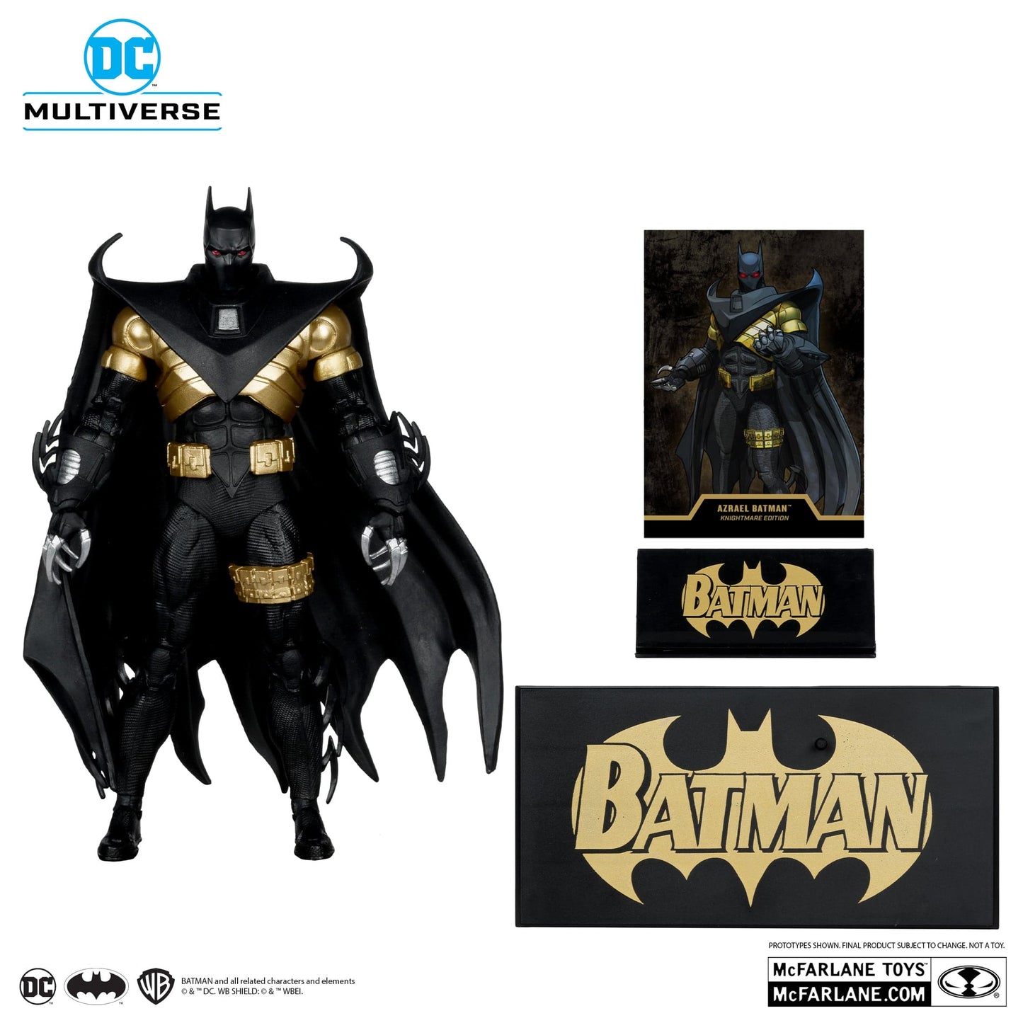 McFarlane Toys DC Multiverse Azrael Batman Knightfall Knightmare edition McFarlane Toys DC Multiverse Azrael Batman Knightfall Knightmare edition