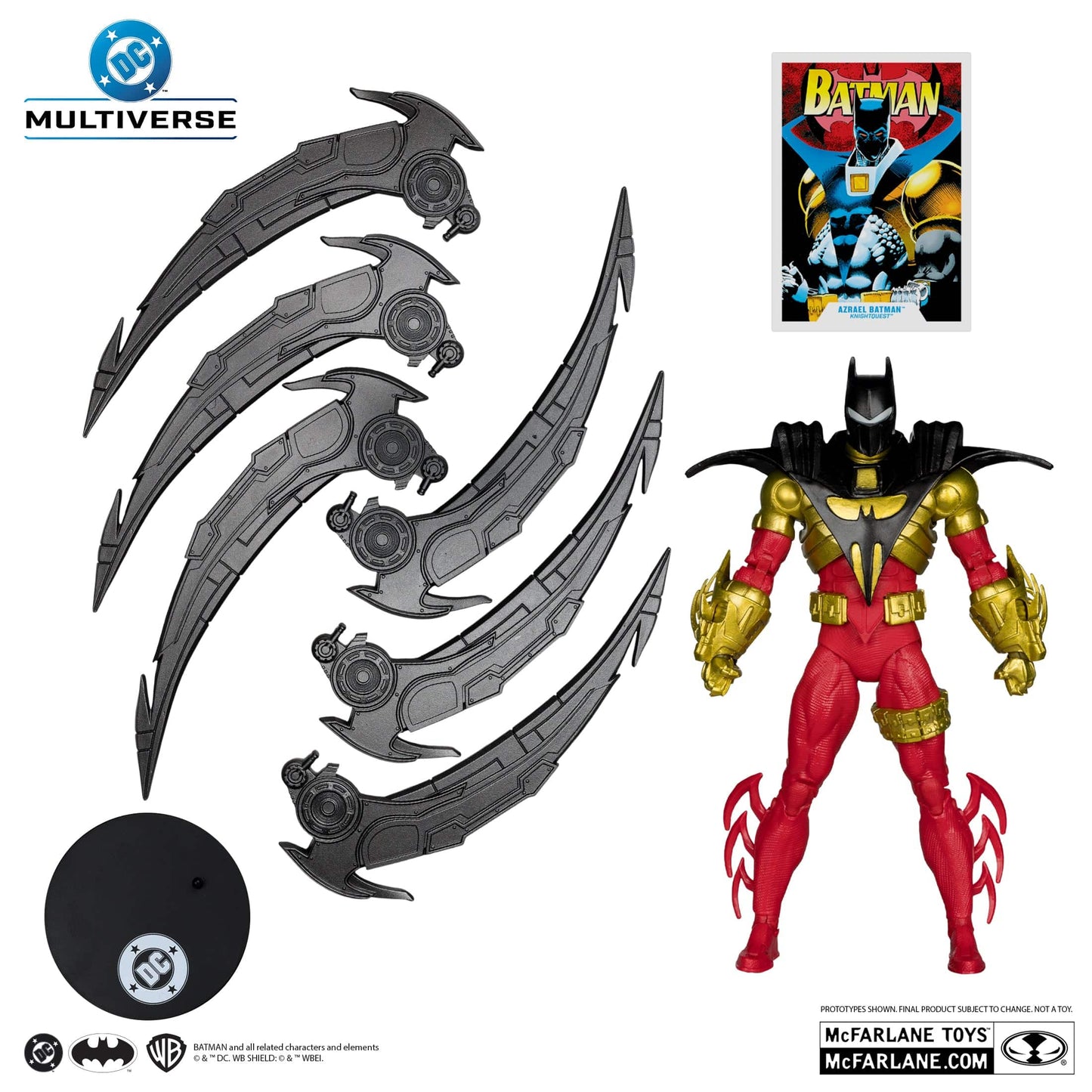 McFarlane Toys DC Multiverse Azrael Batman Knightquest