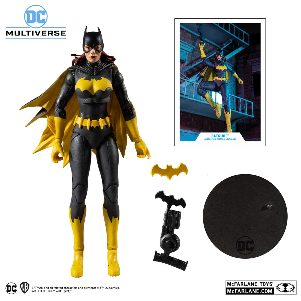 McFarlane Toys DC Multiverse Batgirl Batman Three Jokers 30136 McFarlane Toys DC Multiverse Batgirl Batman Three Jokers 30136