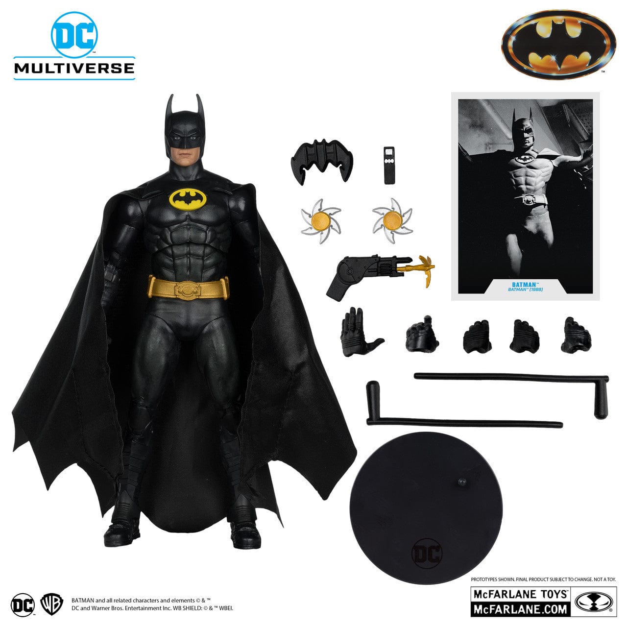 McFarlane Toys DC Multiverse Batman Batman 1989 Movie McFarlane Toys DC Multiverse Batman Batman 1989 Movie