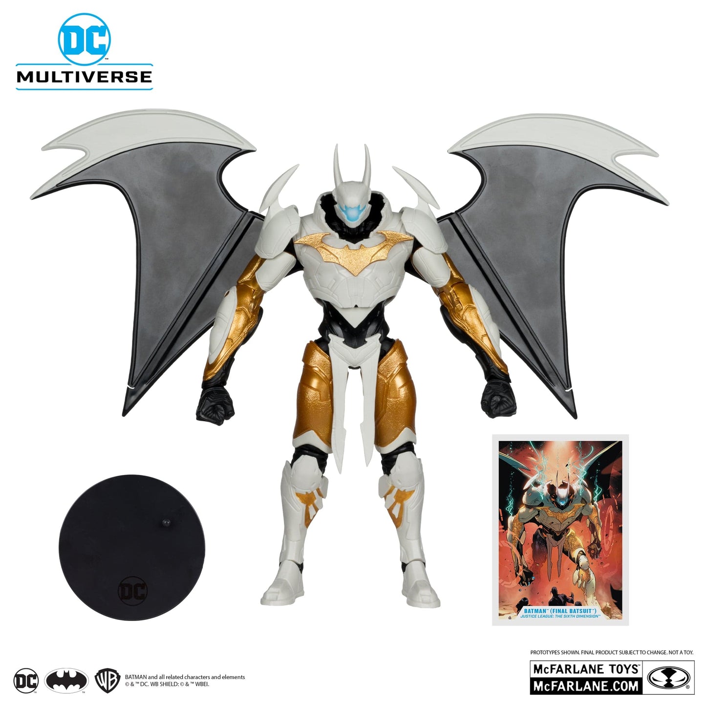 McFarlane Toys DC Multiverse Batman final Suit Justice League: The Sixth Dimension McFarlane Toys DC Multiverse Batman final Suit Justice League: The Sixth Dimension