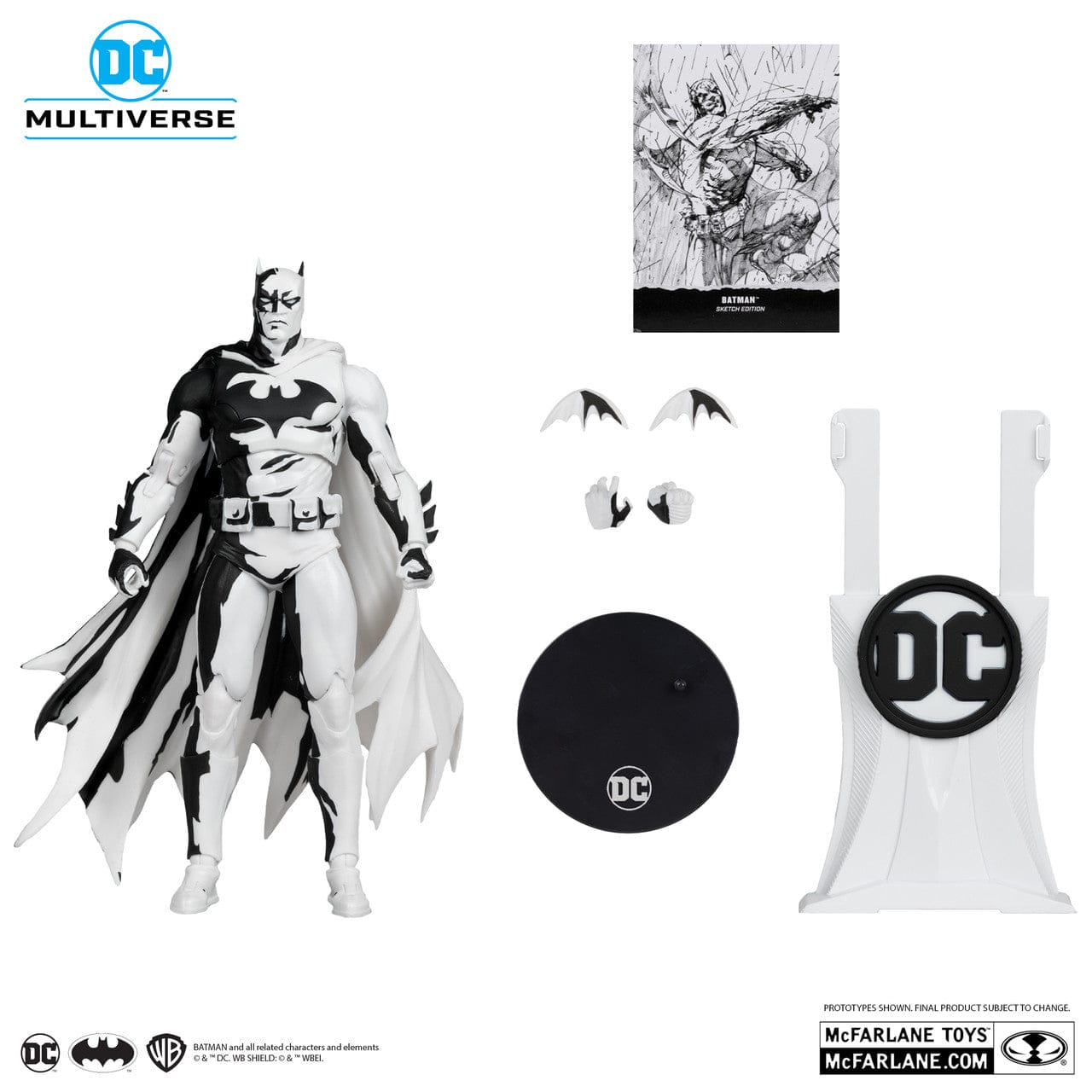 McFarlane Toys DC Multiverse Batman Hush Sketch edition