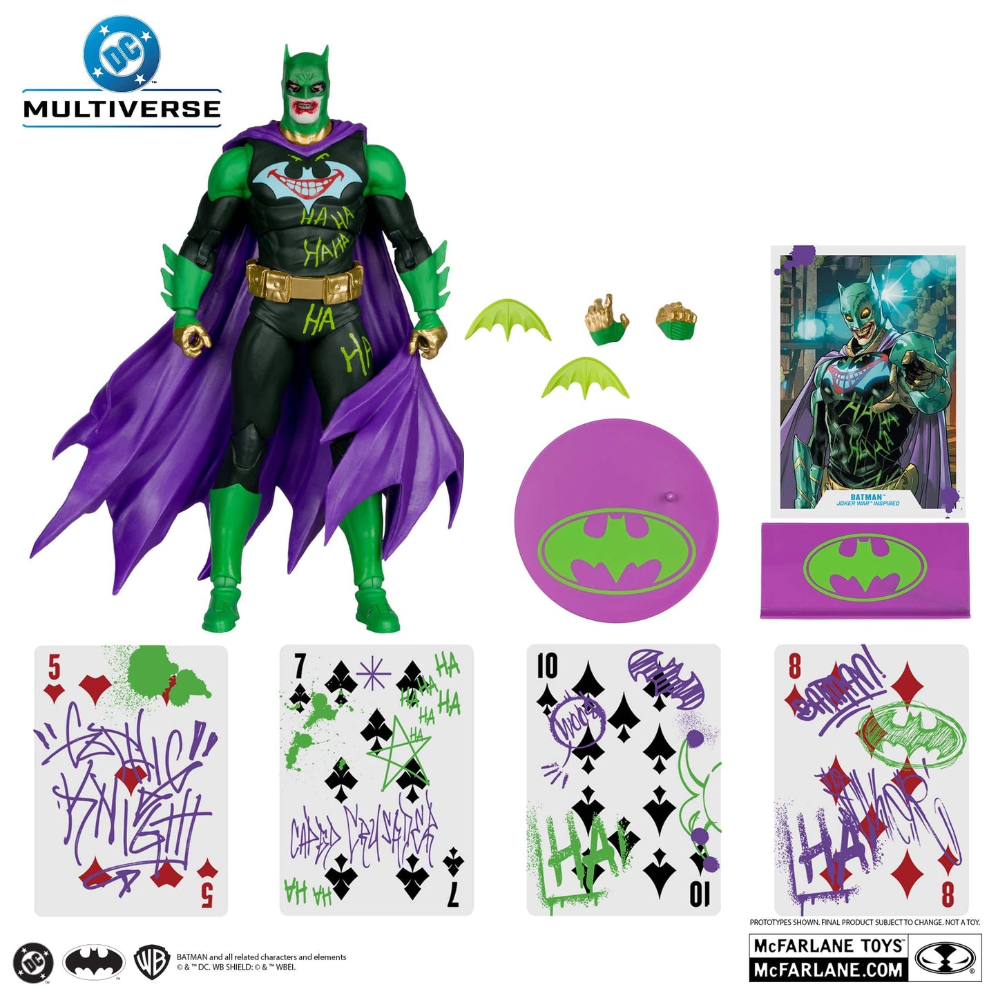 McFarlane Toys DC Multiverse Batman Joker War Jokerized McFarlane Toys DC Multiverse Batman Joker War Jokerized