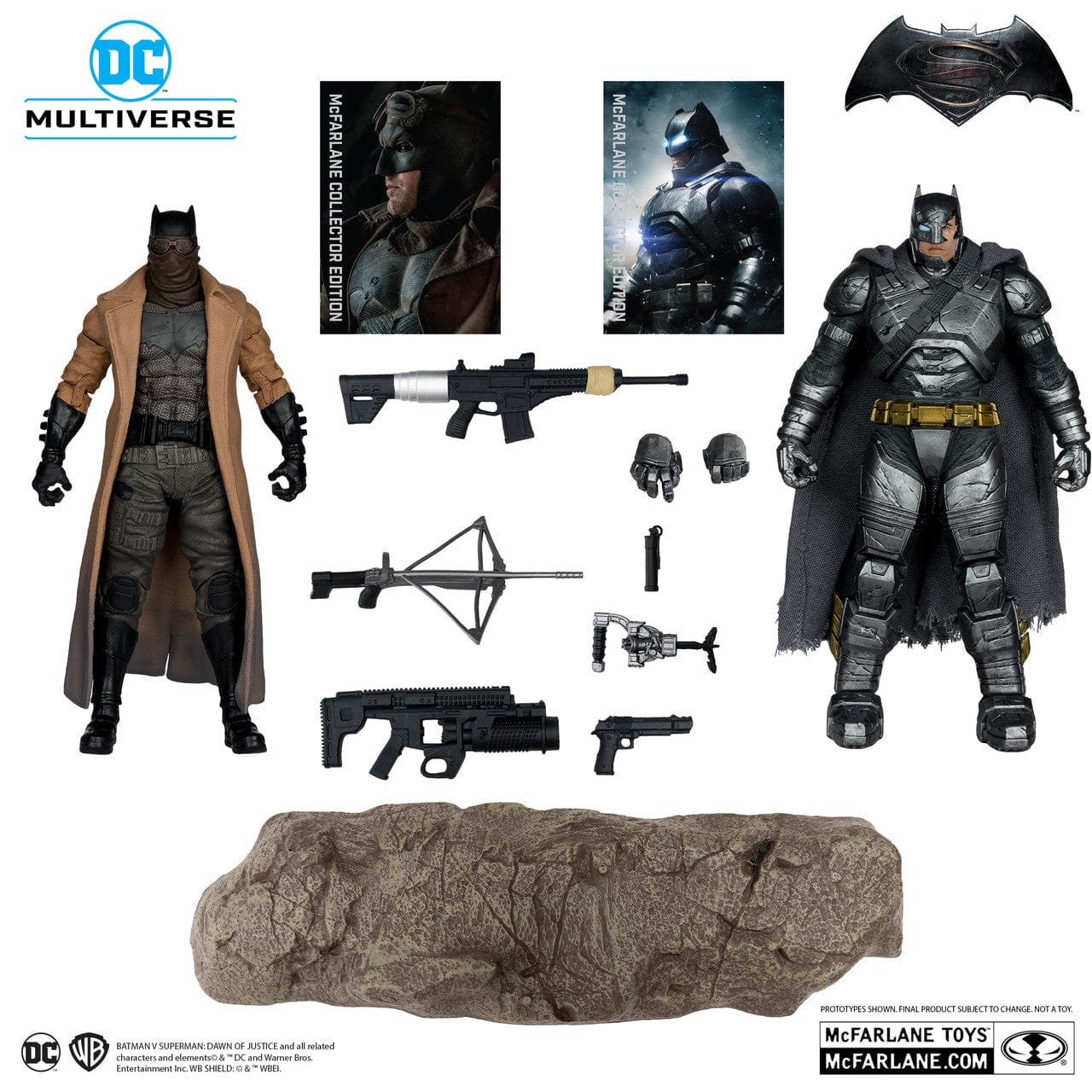 McFarlane Toys DC Multiverse Batman Knightmare & Armor Suit Batman VS Superman Dawn Of Justice McFarlane Toys DC Multiverse Batman Knightmare & Armor Suit Batman VS Superman Dawn Of Justice