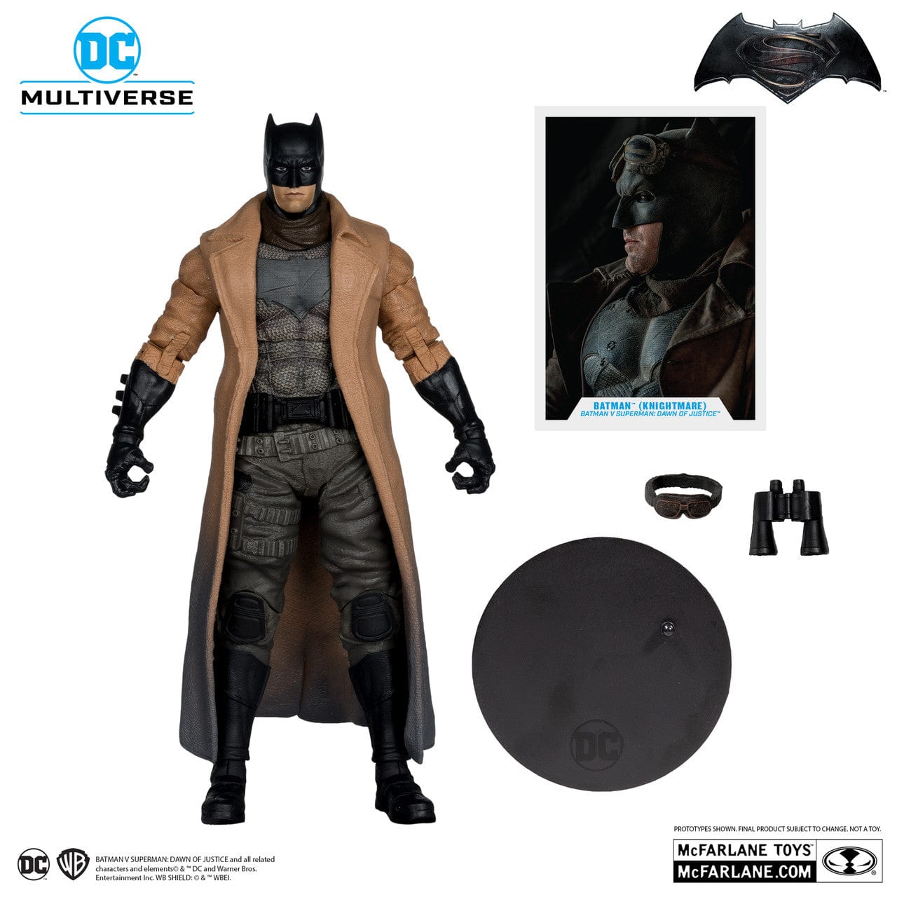 McFarlane Toys DC Multiverse Batman Knightmare Batman VS Superman Dawn Of Justice Movie