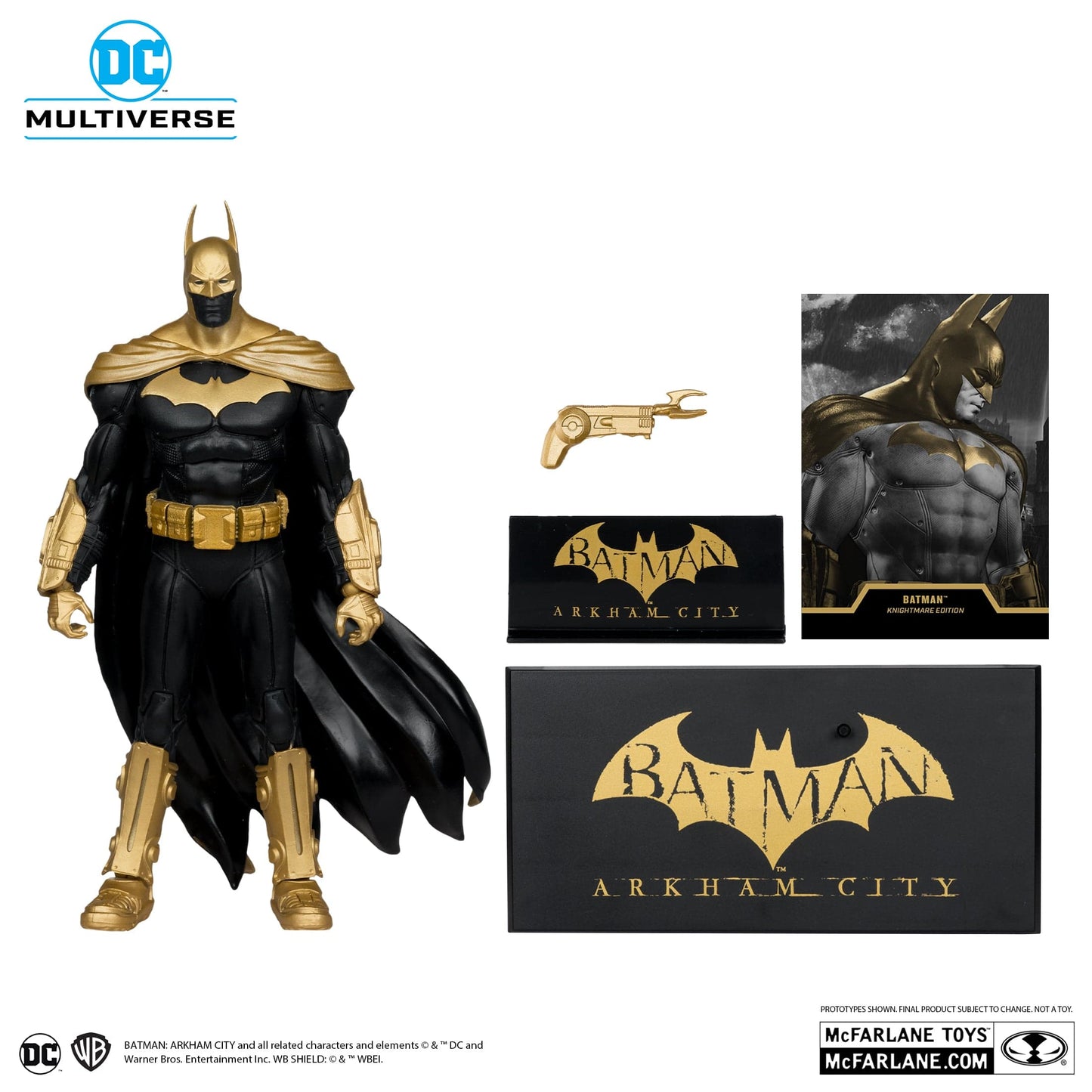McFarlane Toys DC Multiverse Batman Knightmare Edition Arkham City McFarlane Toys DC Multiverse Batman Knightmare Edition Arkham City