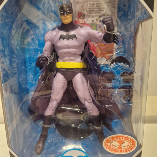 McFarlane Toys DC Multiverse Batman Purple Platinum Detective Comics #241 McFarlane Toys DC Multiverse Batman Purple Platinum Detective Comics #241