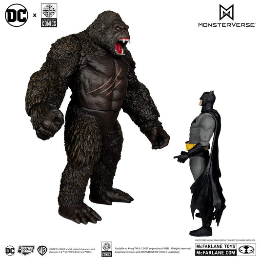McFarlane Toys DC Multiverse Batman VS King Kong Monsterverse McFarlane Toys DC Multiverse Batman VS King Kong Monsterverse