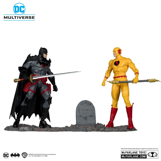 McFarlane Toys DC Multiverse Batman VS Professor Zoom Flash Point McFarlane Toys DC Multiverse Batman VS Professor Zoom Flash Point