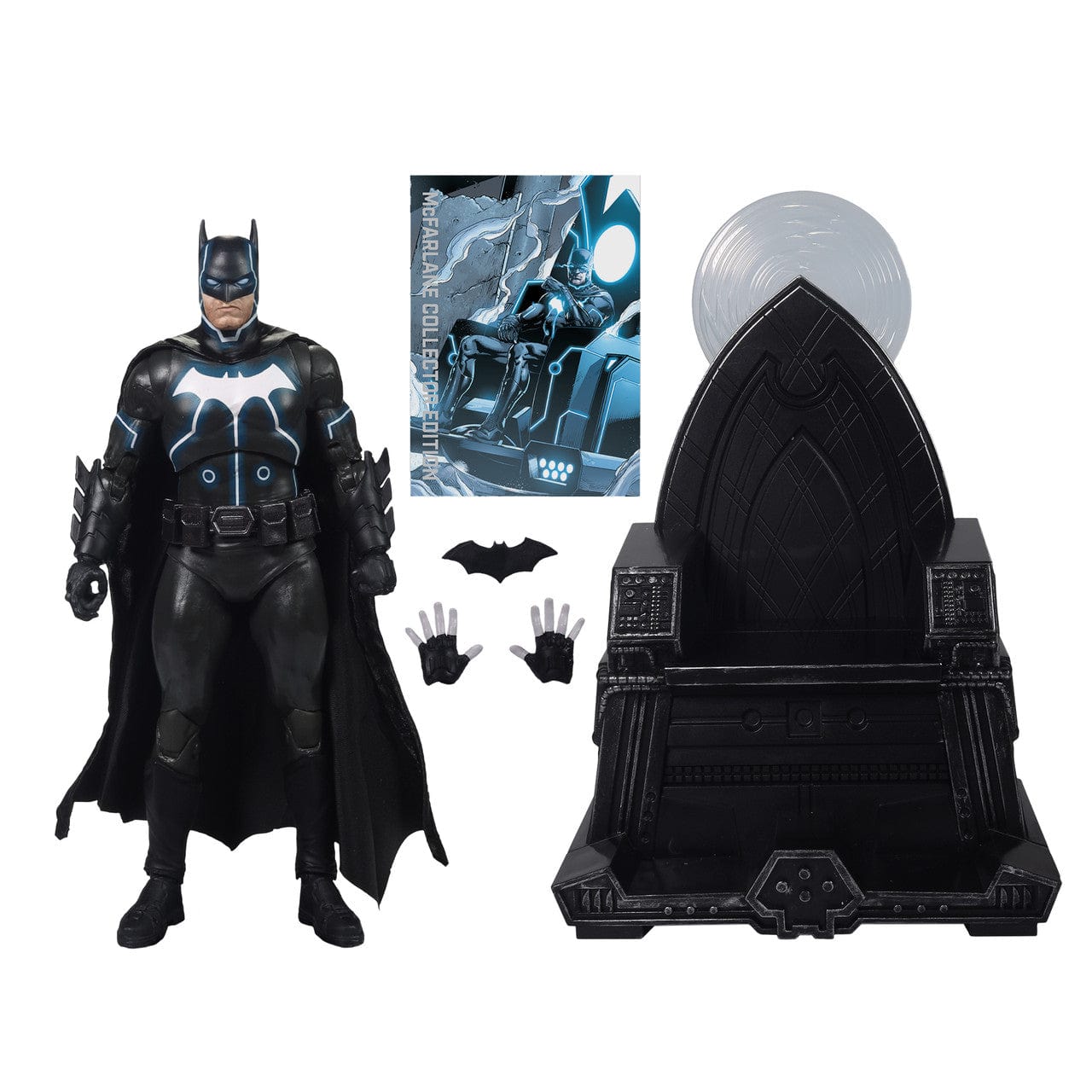 McFarlane Toys DC Multiverse Batman With Mobius Chair Darkseid war Action Figure
