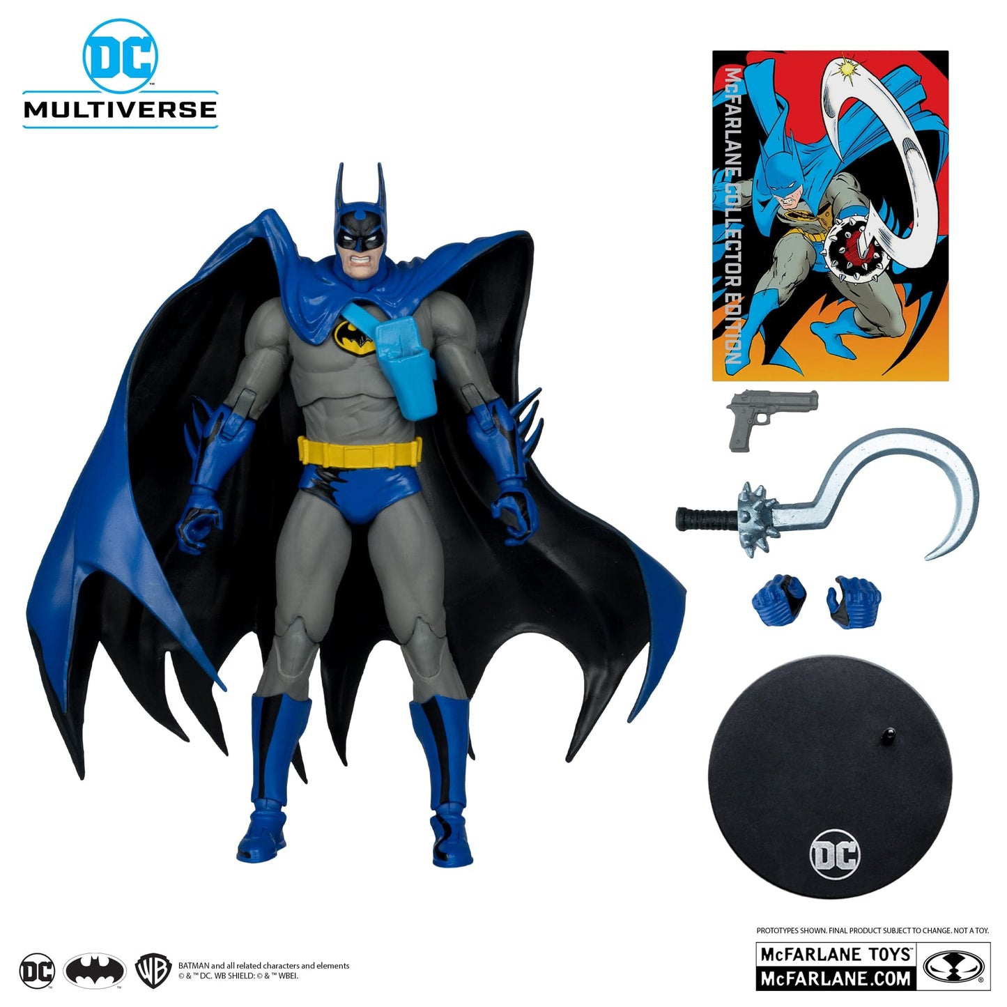 McFarlane Toys DC Multiverse Batman Year 2 Platinum Version McFarlane Toys DC Multiverse Batman Year 2 Platinum Version