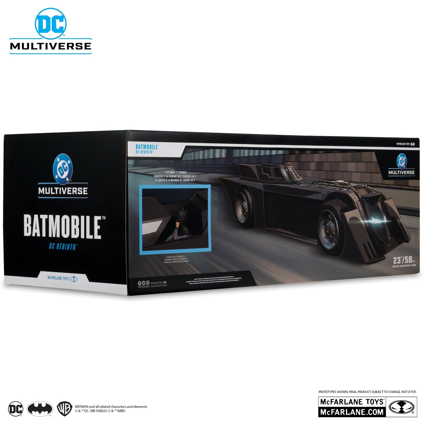 McFarlane Toys DC Multiverse Batmobile DC Rebirth Action Figure