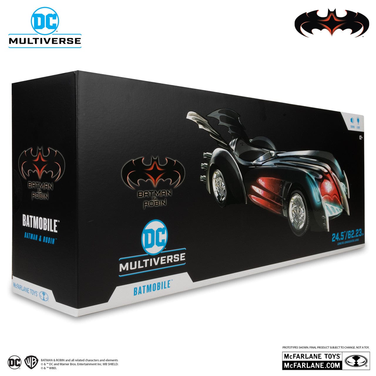 McFarlane Toys DC Multiverse Batmobile With Lights And Sounds Batman & Robin McFarlane Toys DC Multiverse Batmobile With Lights And Sounds Batman & Robin